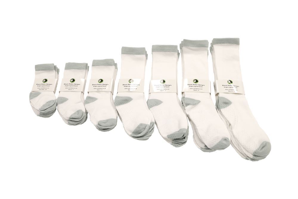 Bamboo Single Layered socks (3 pairs)  * See important notice