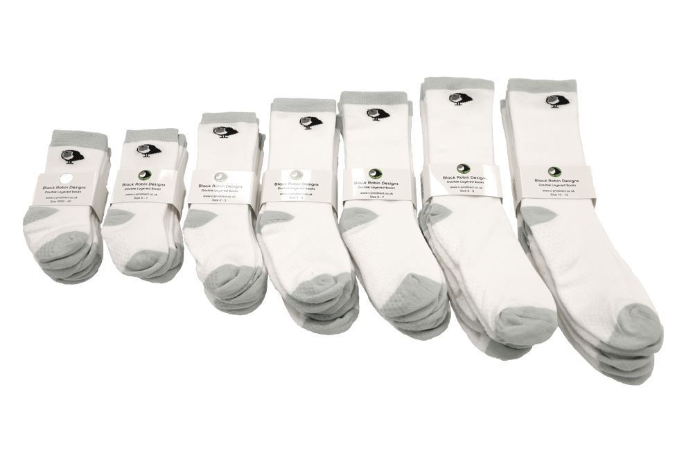 Bamboo Double Layered socks (3 pairs )
